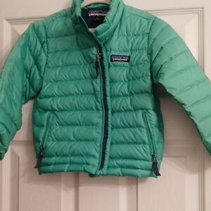 Patagonia Teal Quilted Jacket